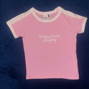 Cotton On Kids Pink and White Tee